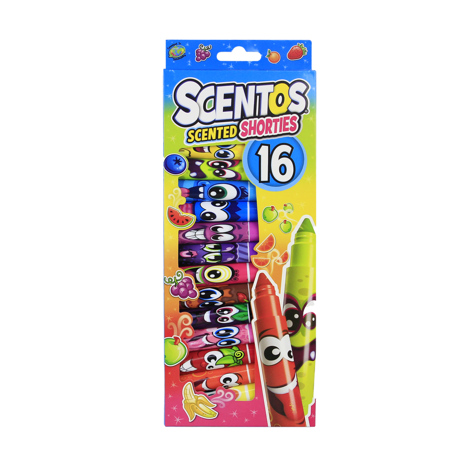 Scentos 16 Shorties Markers