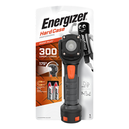 Energizer 300 Lumen Hard Case LED Pivot Torch