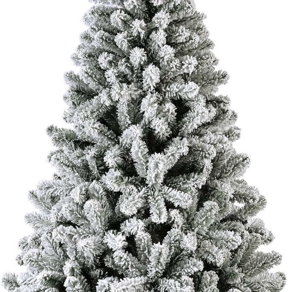 Monarch Snowy Pine Artificial Christmas Tree 7ft / 210cm