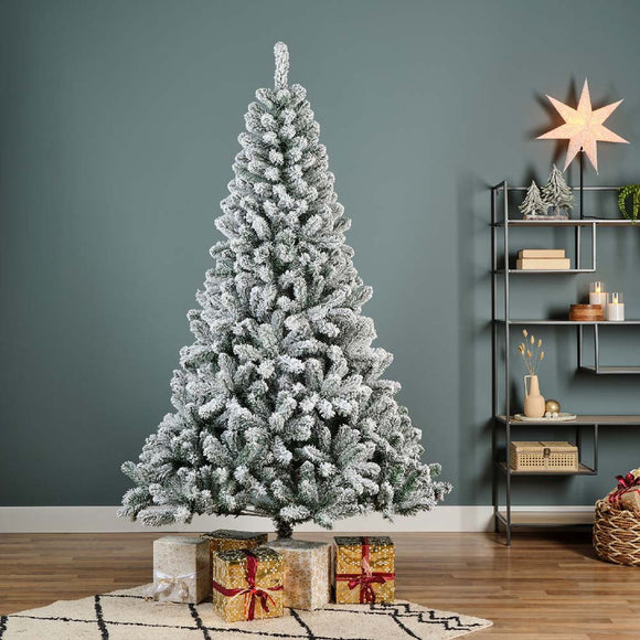 Monarch Snowy Pine Artificial Christmas Tree 8ft / 240cm | 19072