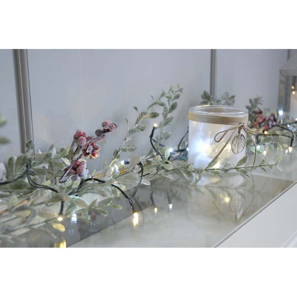 50 Battery LED Lights Warm White