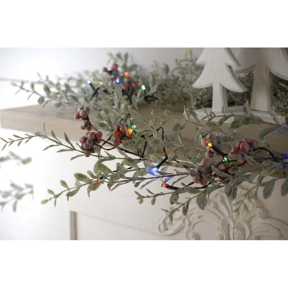 50 Battery LED Lights Multi Coloured