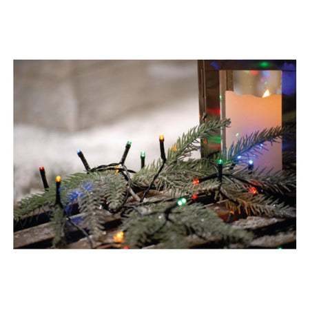100 Battery 8 Function  Timer Lights Multi Coloured