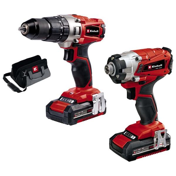 Einhell 18V Cordless Combi Drill  & Impact  Driver  Kit