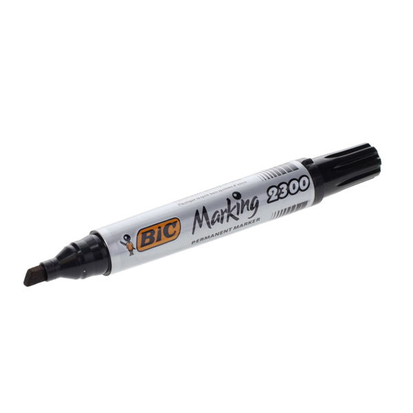 BIC Marking 2300 Chisel Tip Permanent Marker - Black