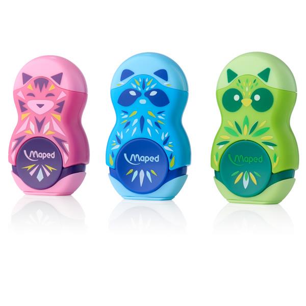 Maped Duo Loopy Single Hole Sharpener & Eraser