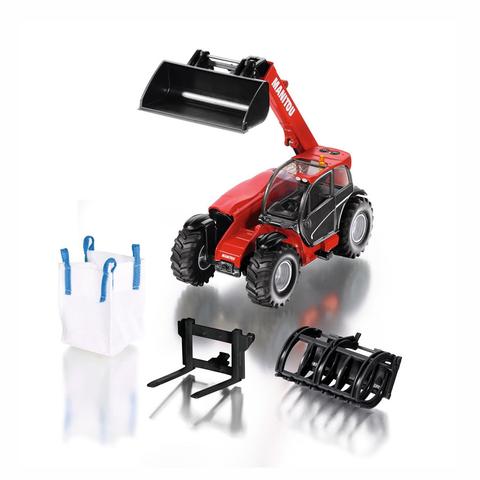Siku 1:32 Manitou Telehandler Set