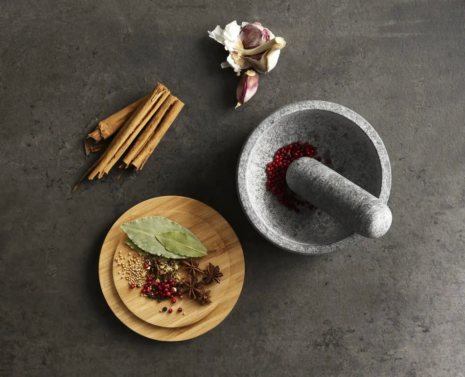 Joseph & Joseph Dash Pestle & Mortar w/Bamboo Lid