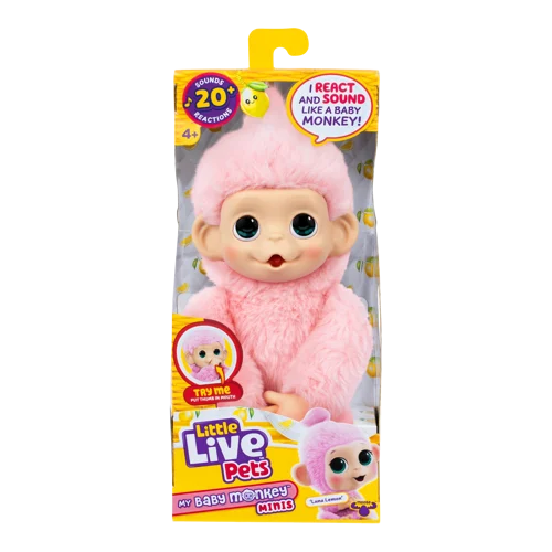 Littlest Live Pets My Baby S3 Mini Monkey Single Pack