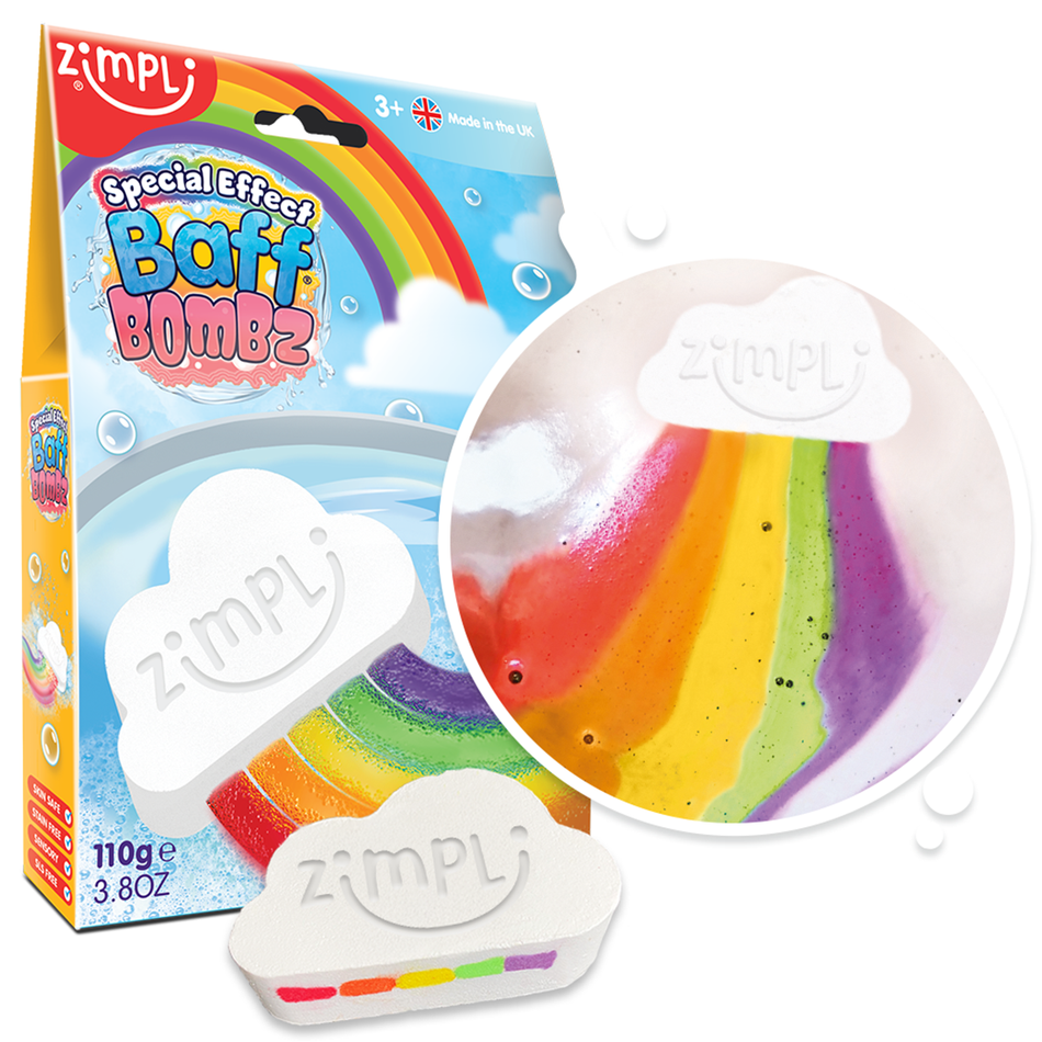 Cloud Rainbow Baff Bombz 110g