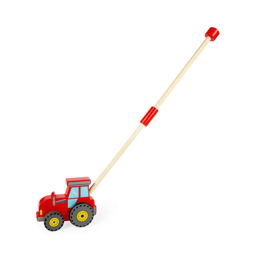Tractor Push Along Bigjigs