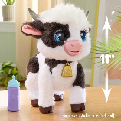 FurReal Riley the Feed & Follow Cow