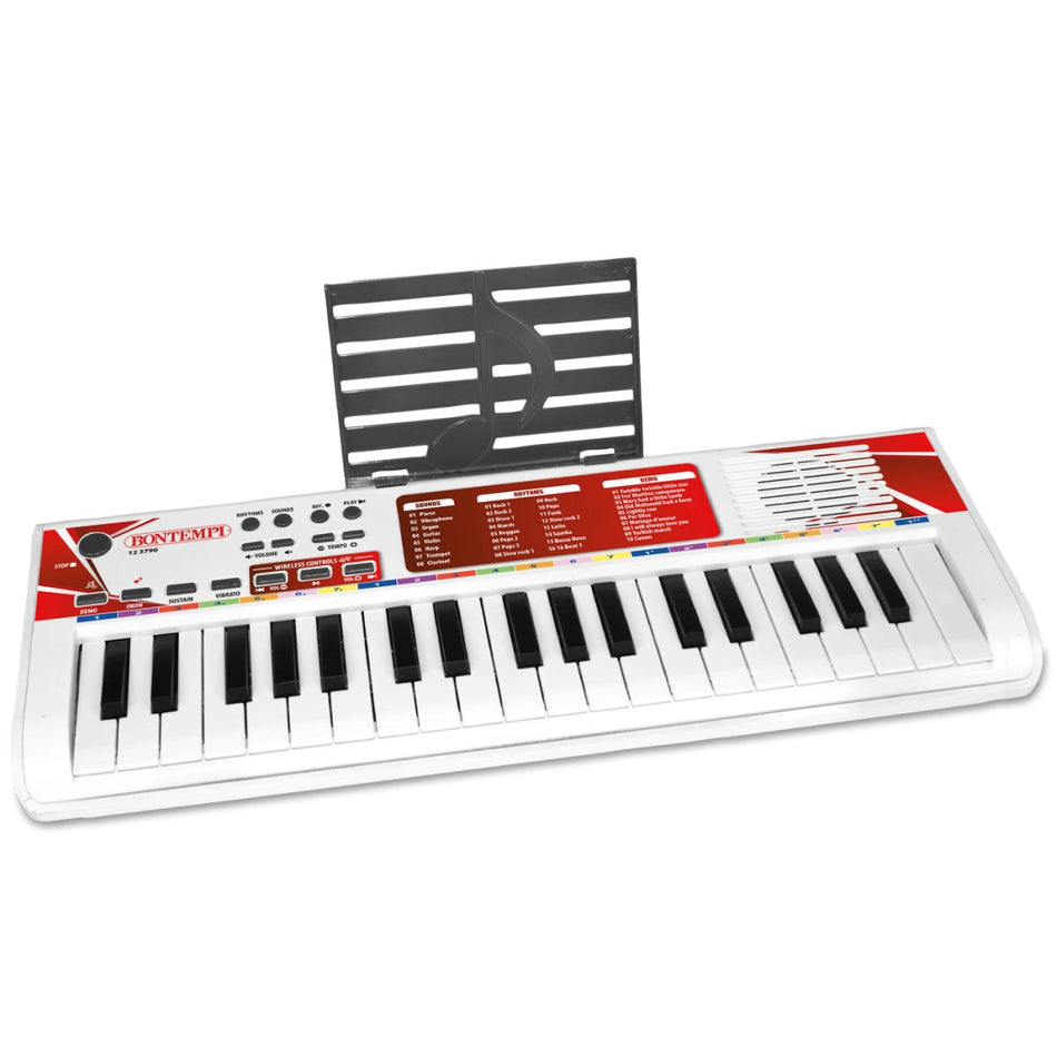 Bontempi 37-Key Electronic Keyboard with Wireless Connection