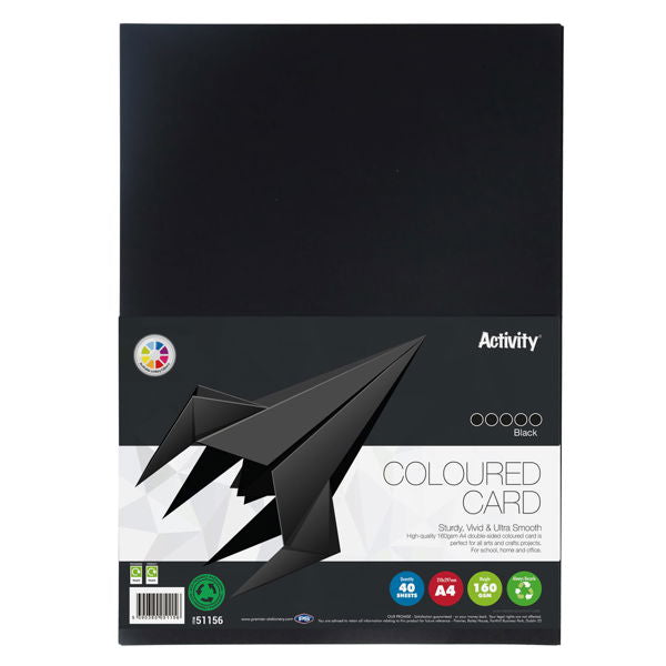 Premier Coloured Activity Card