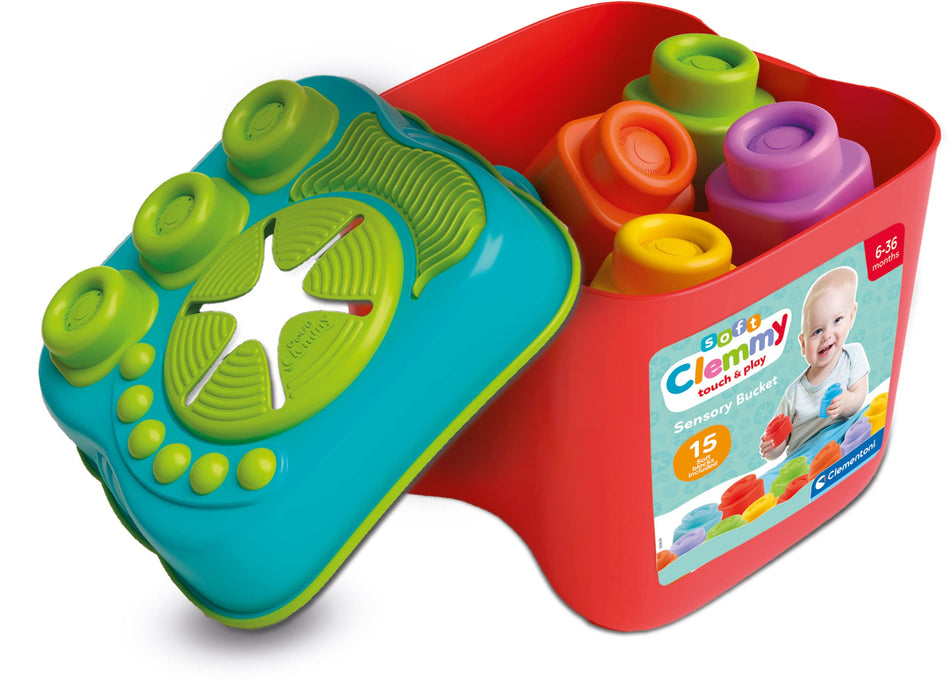 Soft Clemy Sensory Bucket Clementoni