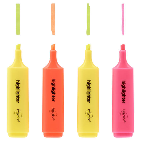 ProScribe Pkt.4 Highlighters