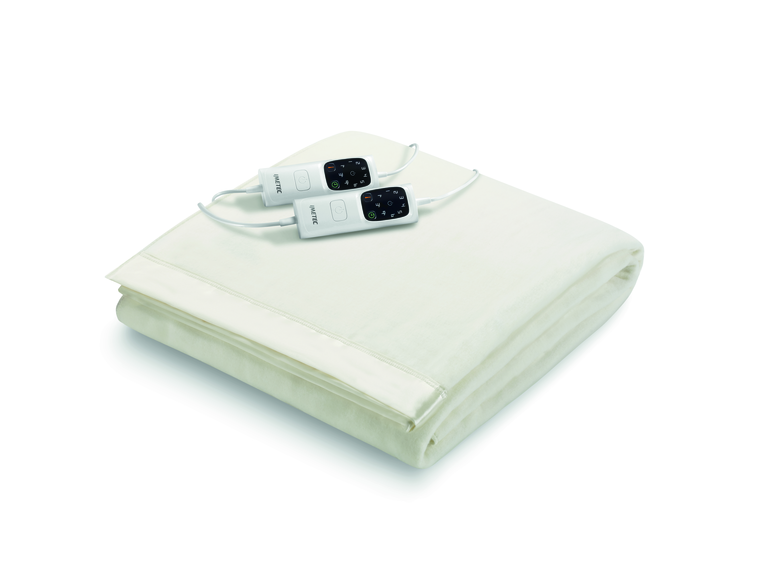Imetec Fleece Adapto Double Dual Control Electric Over Blanket
