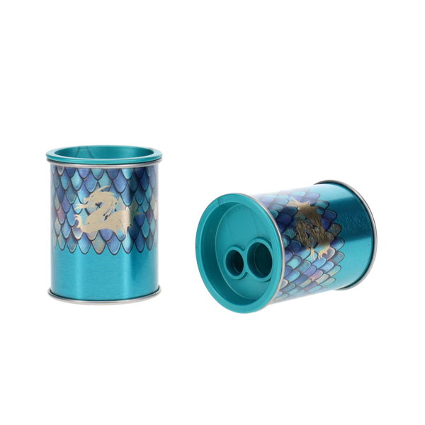 Maped Twin Hole Metal Can Pencil Sharpener Dragon