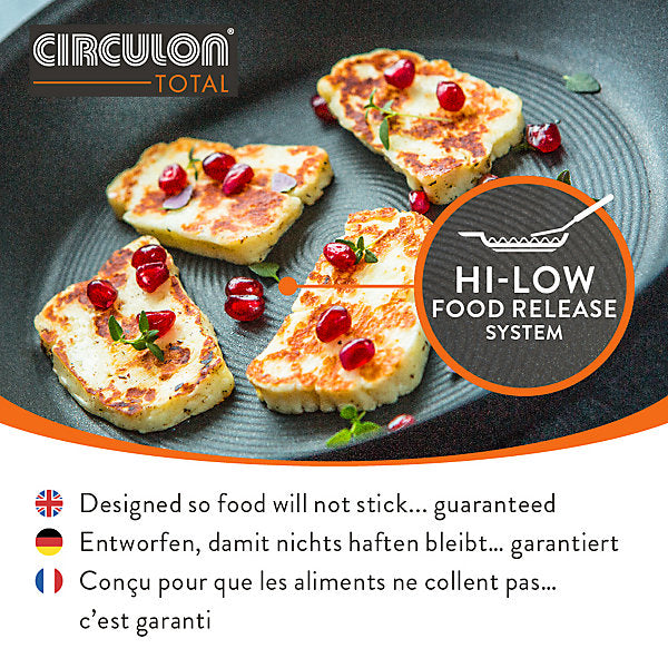 Circulon Hard Anodised Frypan Twin Pack 22/25cm