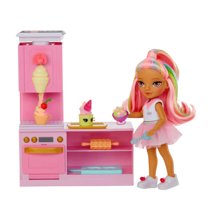 Rainbow High Little Dessert Shop with Kandy Playset