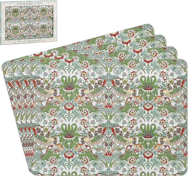L&P Strawberry Thief Placemats Set of 4