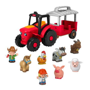 Little People Caring for Animals Tractor Gift Set