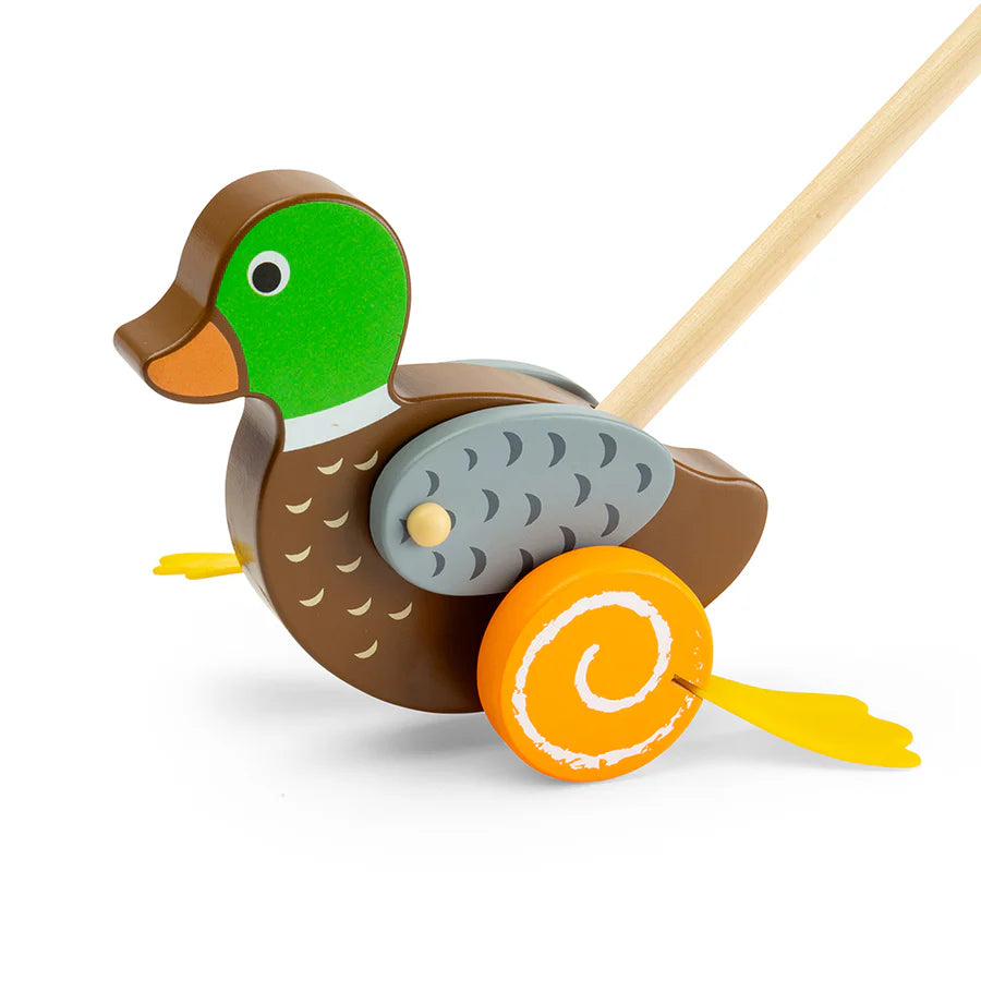 Duck Push Along Bigjigs