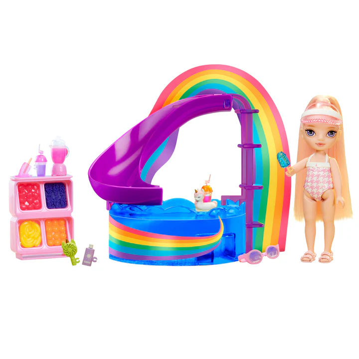 Rainbow High Little Pool Day with Blush Playset