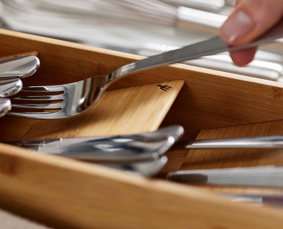 Joseph & Joseph Drawer Store Bamboo Cutlery Organiser