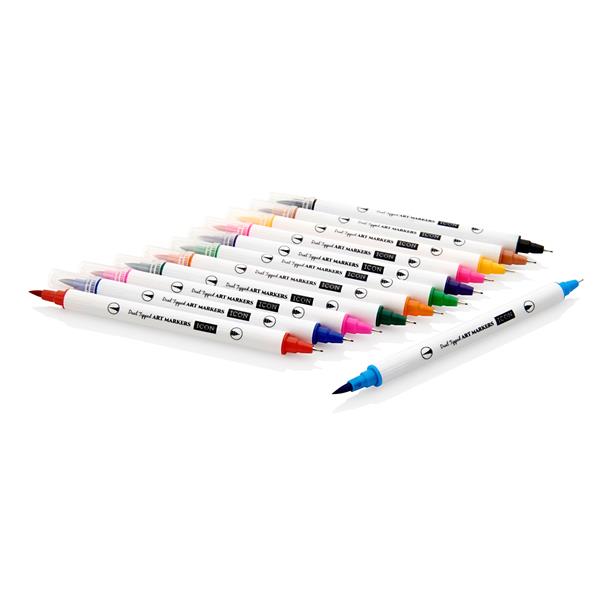 Icon Pkt.12 Dual Tipped Art Markers