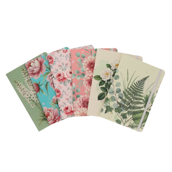 I Love Stationery A5 80pg Journal - Botanical Wild Flowers