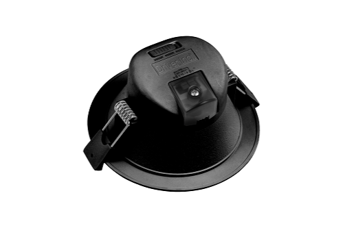 Evolec 6W Dimmable Downlighter IP44 6W Colour Changing Black