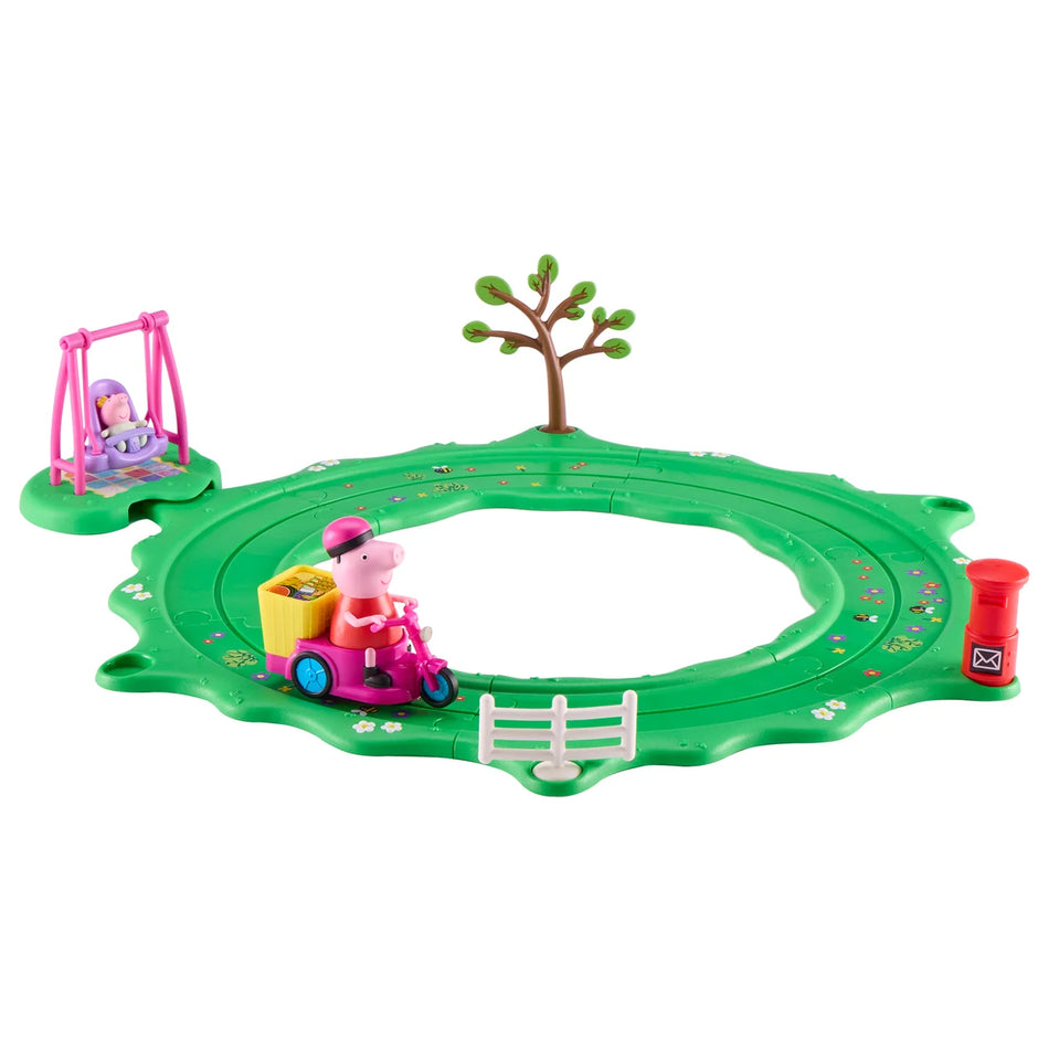 Peppa Pig Whizz Around Peppa & Evie Fun In The Park Set