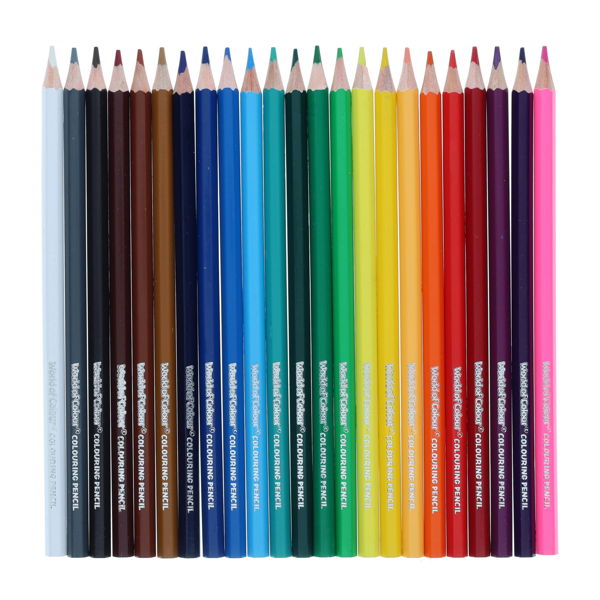 World of Colour Pkt.24 Full Size Colouring Pencils
