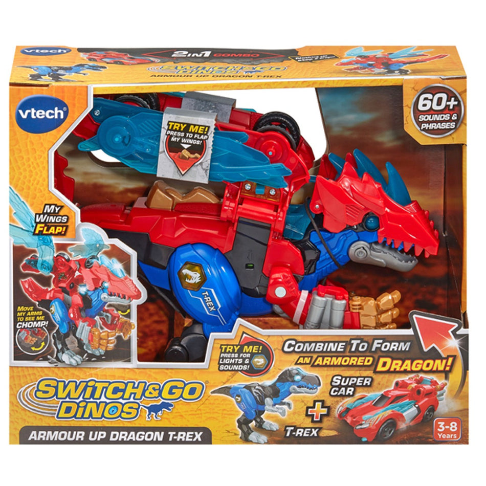 Vtech Armour Up Dragon T-Rex