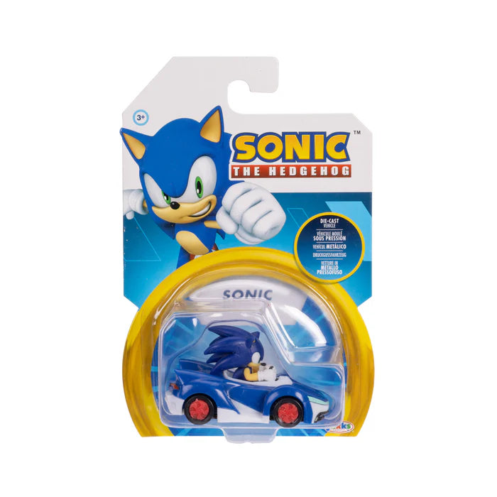 Sonic 1:64 Diecast Vehicles Assorted