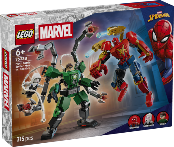 Lego Mech Battle Spiderman