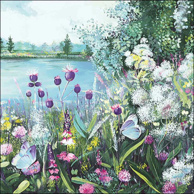 Lake View Napkin 20 Pack 33x33cm