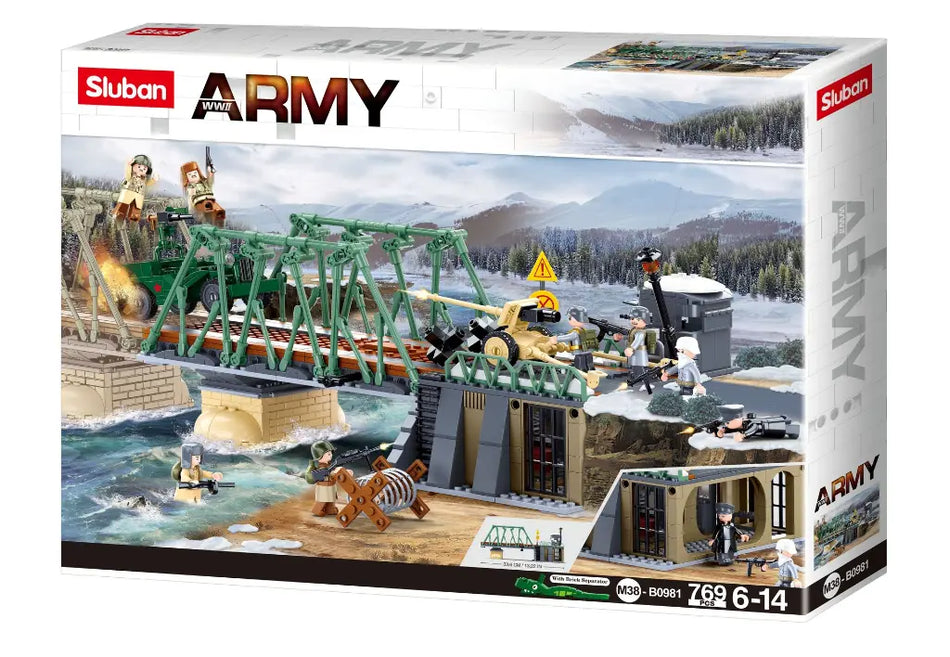 Sluban The Winter Counterattack of 1944 (769 Piece) 981
