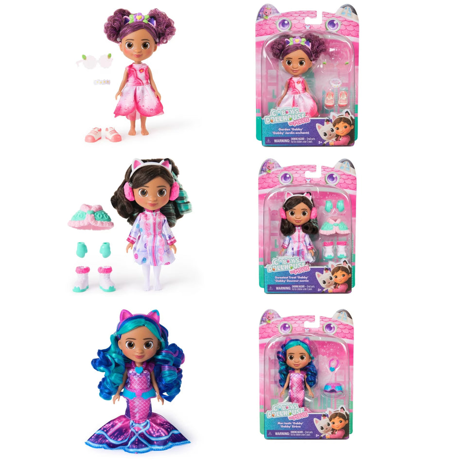 Gabby's Dollhouse Movie Small Doll Assorted