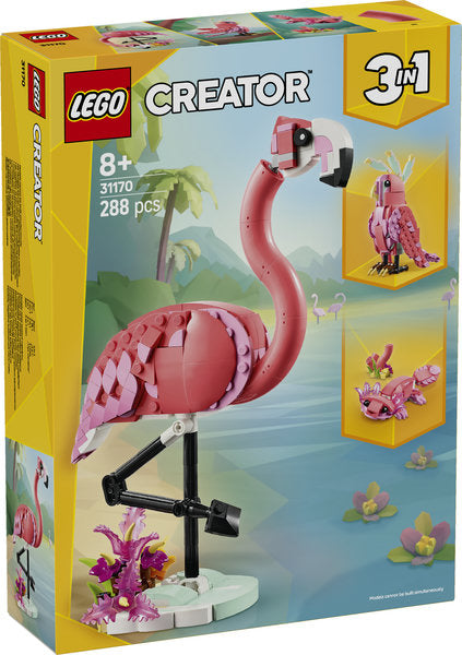 Lego Wild Animals Pink Flamingo