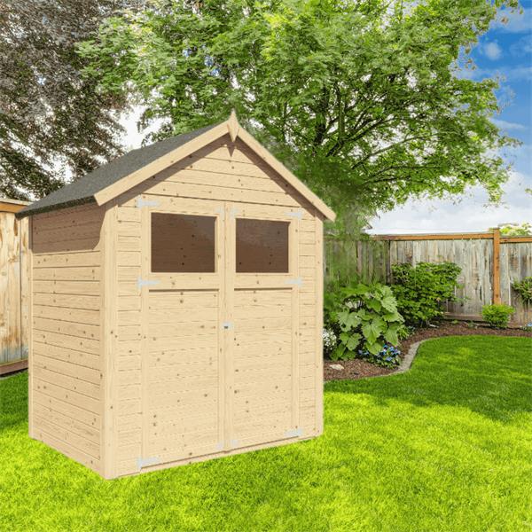 Garden Shed 6x4 with 2 Windows