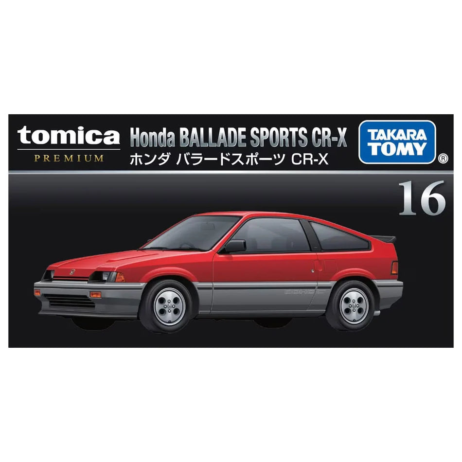 Tomica Premium No. 16 Honda Ballade Sports CR-X