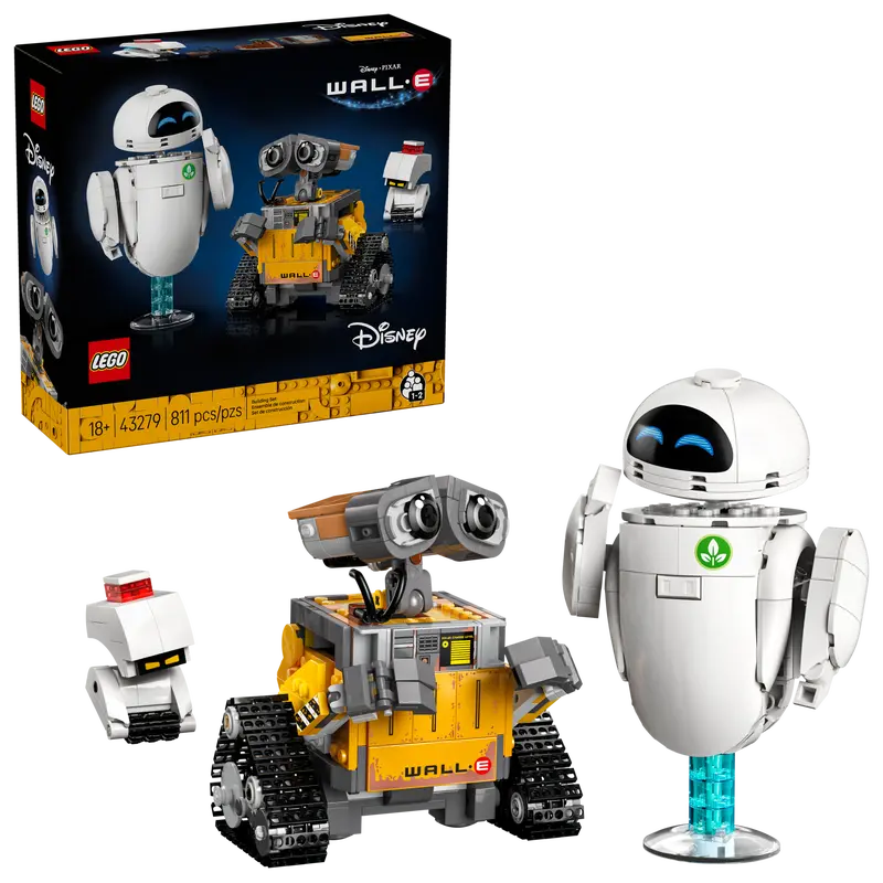 Lego WALL-E and EVE