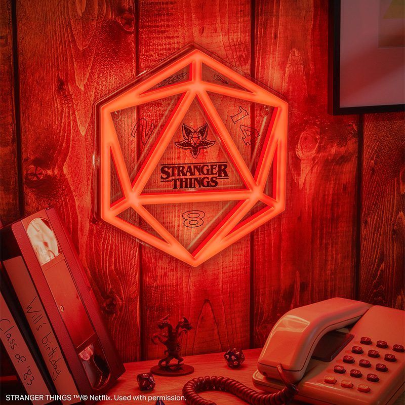 Stranger Things 5 Wall Mountable LED Neon Light