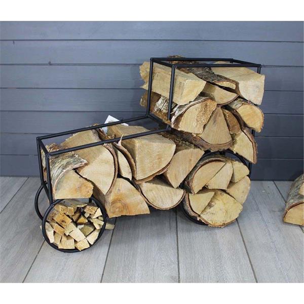 Fireside Heritage Tractor Shaped Log Holder