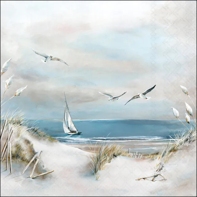 Sailing at Sea Napkin 20 Pack 33x33cm