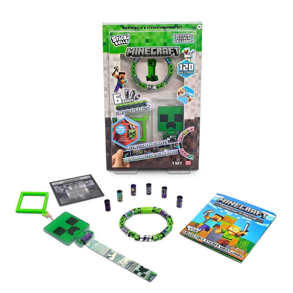 Sticki Rolls Minecraft Backpack Clip