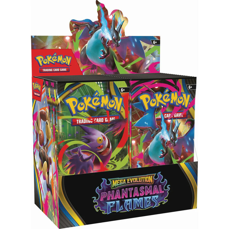 Pokemon TCG Mega Evolution Phantasmal Flames Booster Pack