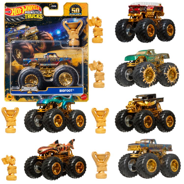 Hot Wheels Monster Trucks 1:64 Trophy Champions Assortment
